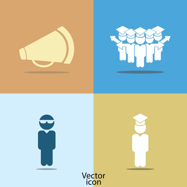 Pictogrammen vormgeving set — Stockvector