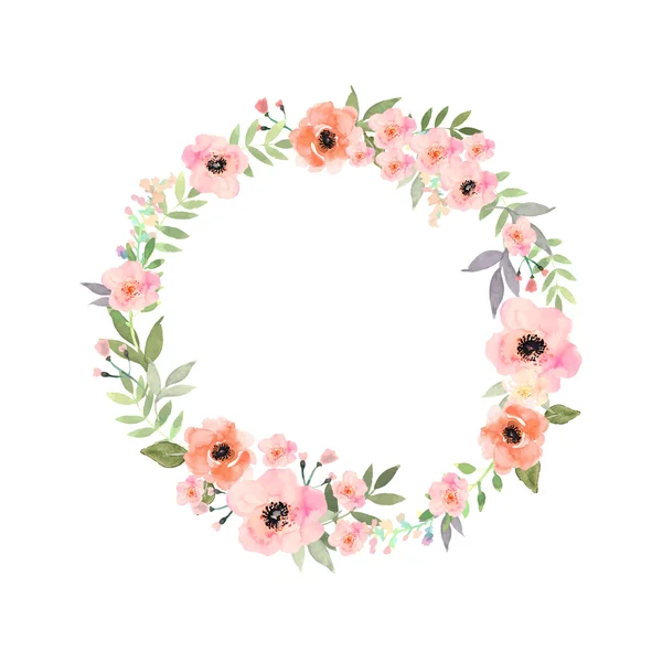 Ensemble de fleurs vectorielles. Elégante collection florale avec feuille isolée — Image vectorielle