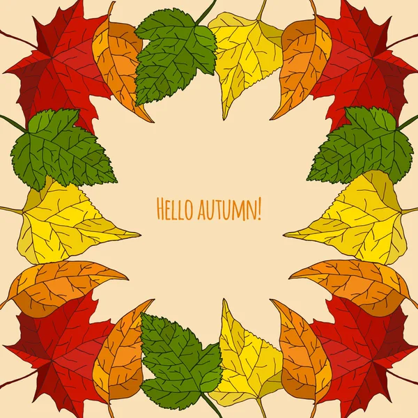 Autumn seamless background — Stock Photo, Image