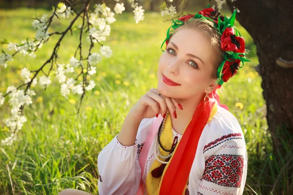 Украинка — стоковое фото