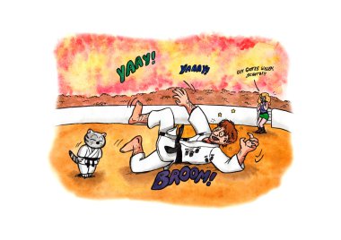 Karate Dövüş Sayfa 2 Almanca (2005)