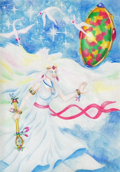 Magical Opal Fairy (2000) ) — стоковое фото