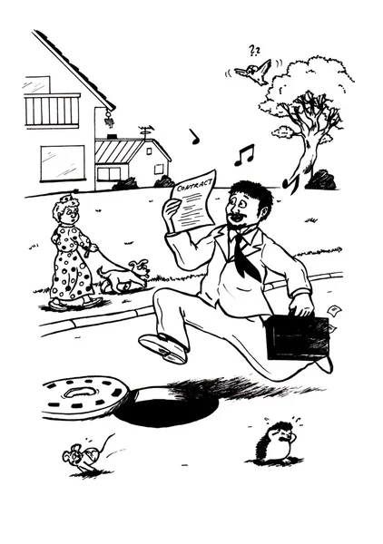 Mutlu iş adamı ile sözleşme (2008)