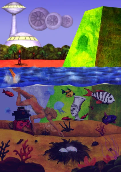 Derin deniz sırları (dört elementin, 2010)