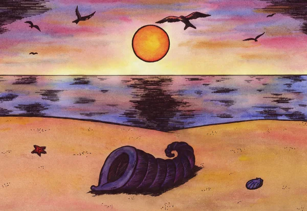 Hayat bir plaj (Zen resimleri, 2011's)