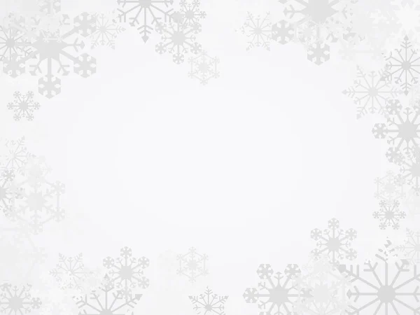 Vektör kış kar tanesi arka plan