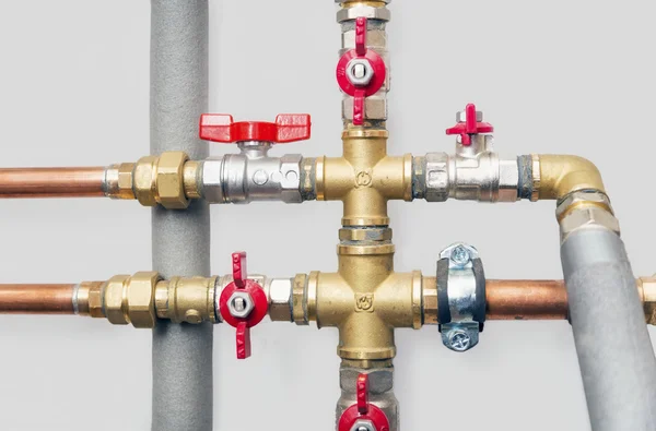 Cooper borular ile küresel vanalar