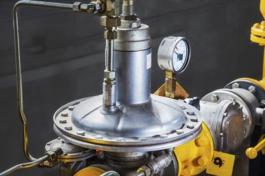 Gas pressure regulator  clipart