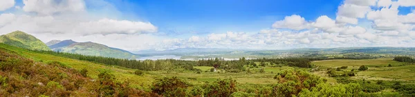 Πανοραμική Θέα Του Lough Leane Ross Island Στον Ορίζοντα Και — Φωτογραφία Αρχείου