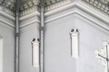 Başmelek Aziz Mikail Katedrali 'nin detayları. Kaunas, Litvanya.