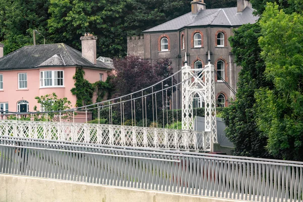 Daly Bridge Shakey Bridge Gyalogosnak Lee Folyón Corkban Írország — Stock Fotó