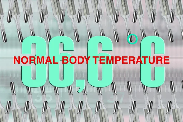 Temperatura corporal normal —  Fotos de Stock