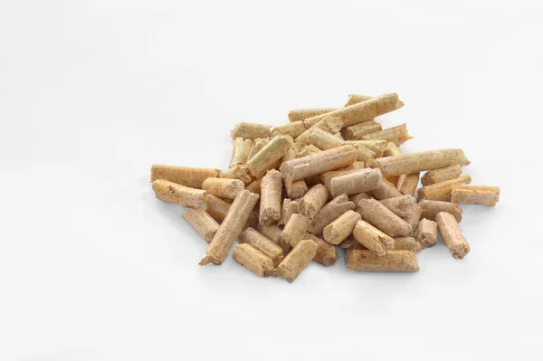 Wood pellets — Stock Photo, Image