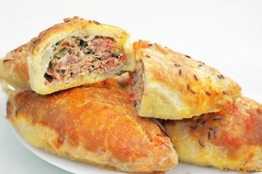 Pişmiş ev yapımı Karay yemek