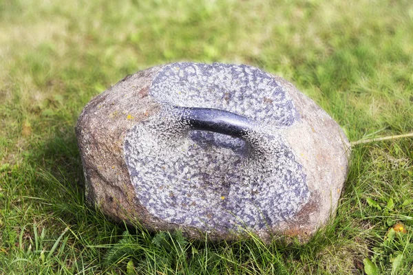 Pedra com alça — Fotografia de Stock