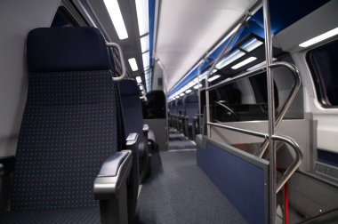 SBB CFF İsviçre İkinci Sınıf Kabin İsviçre Ulaşım Yolcu Demiryolu Ağı