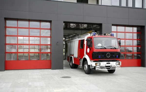 Emergency fire rescue truck — Stock Photo, Image