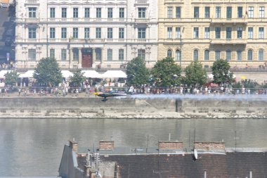 Budapeşte hava yarış bitti Tuna Nehri