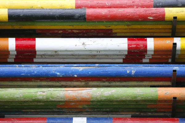 Equitation engelleri engelleri bir at atlama Yarışması sırasında