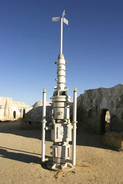 Star Wars landschap Ong Jemel in de buurt van Nefta Tunesië — Stockfoto