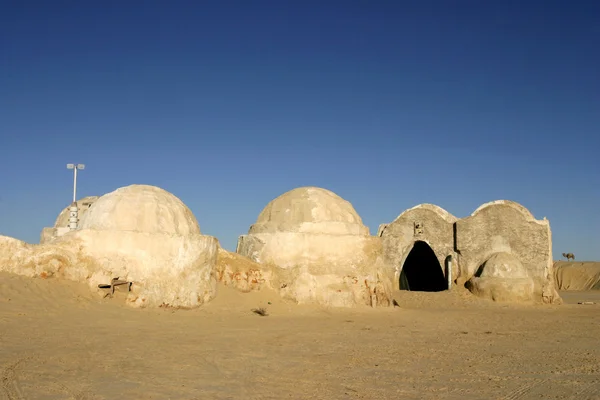 Paesaggio di Star Wars Ong Jemel vicino a Nefta Tunisia — Foto Stock