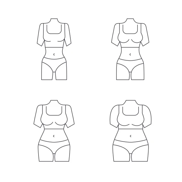 428 Female Body Types Vector Images Depositphotos