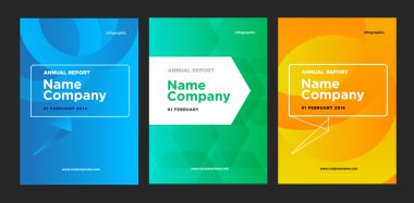 El ilanı, broşür, kitapçık düzeni set. Vektör tasarım şablonu. A4 boyutu broşür soyut öğeler ile.