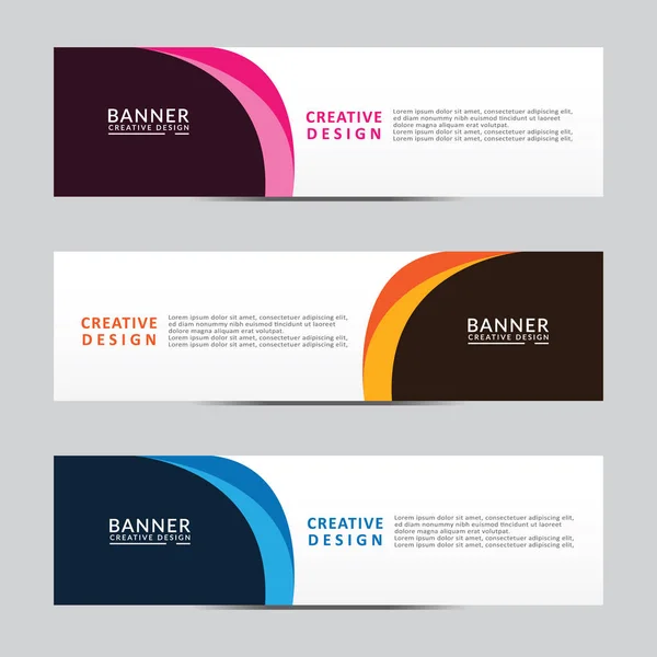 Vektör soyut geometrik tasarım sancak ağ şablonu. Modern tasarım. Vektör illüstrasyonu