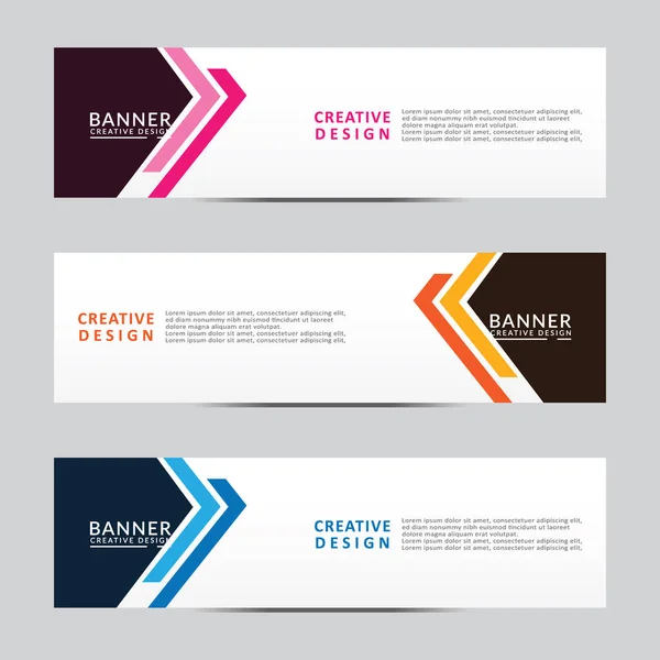 Vektör soyut geometrik tasarım sancak ağ şablonu. Modern tasarım. Vektör illüstrasyonu