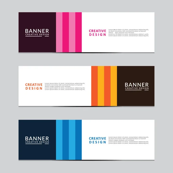 Vektör soyut geometrik tasarım sancak ağ şablonu. Modern tasarım. Vektör illüstrasyonu