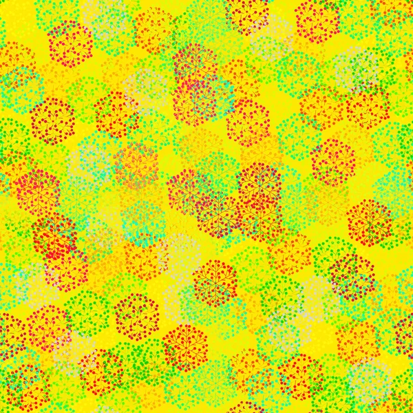 Безшовна текстура абстрактних барвистих ягід — стокове фото