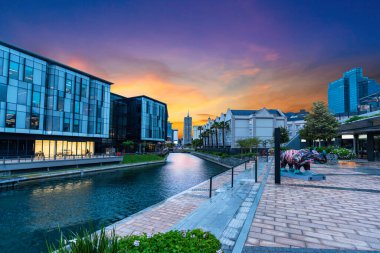 V & A Rıhtım ve Cape Town Batı Cape Town Batı Afrika 'daki Waterway Kanalı