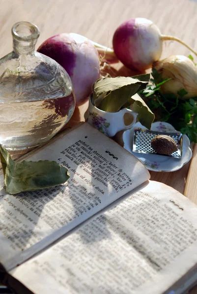 Yemek tarafından eski yemek kitabı