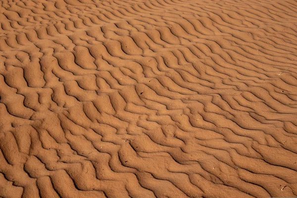 Red Sands New Mexico 'daki kum kalıplarını kapatın. Şubat 2021