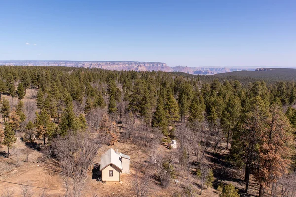 그랜드 캐니언 사우스 Grandview Lookout Tower Kaibab National Forest — 스톡 사진