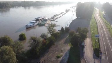 Nehir Po seli, Boretto 2020, İtalya