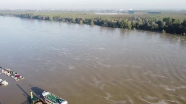 Nehir Po seli, Boretto 2020, İtalya