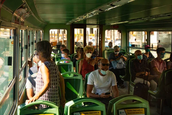 Venedik, İtalya 2020 'den sonra yazın tecrit