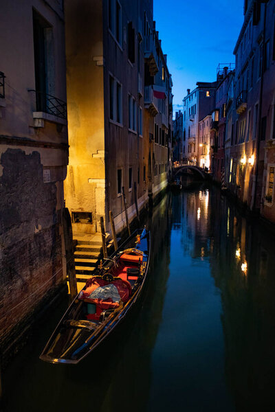Venice, Italy after 2020 lockdown in summer