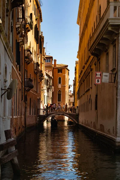 Venedig, Italien efter 2020 stängning på sommaren — Stockfoto