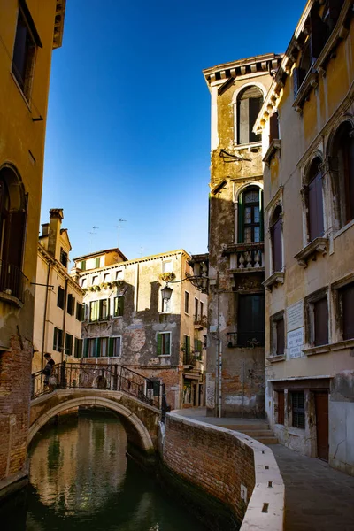 Velence, Olaszország 2020 utáni lezárása nyáron — Stock Fotó