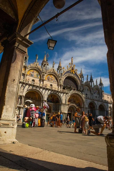Wenecja, Włochy po 2020 roku, zamknięte latem — Zdjęcie stockowe