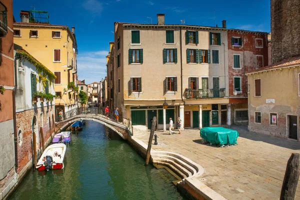 Venecia, Italia tras el cierre de 2020 en verano — Foto de Stock