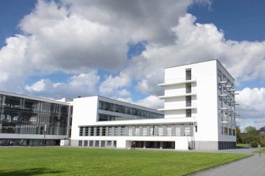 Bauhaus, Endüstriyel Tasarım Birinci Okulu. Dessau, Almanya