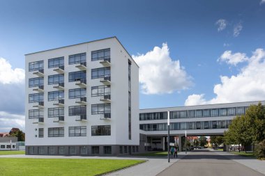 Bauhaus, Endüstriyel Tasarım Birinci Okulu. Dessau, Almanya
