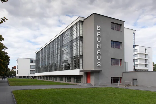 Bauhaus, First School of Industrial Design. Dessau, Germany — Stock Photo, Image