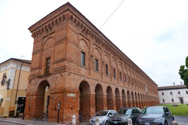 Old Galleria degli Antichi, Casalmaggiore, Lombardia, İtalya