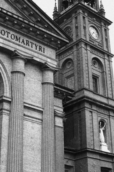 Catedral de Santo Stefano Protomartire. Casalmaggiore, Lombardia, Itália — Fotografia de Stock