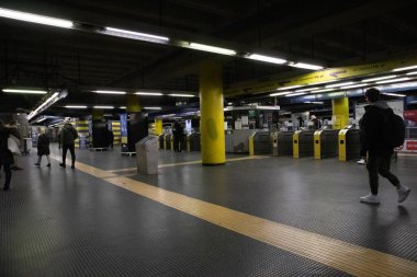 Tiburtina tren istasyonu manzarası Roma, İtalya