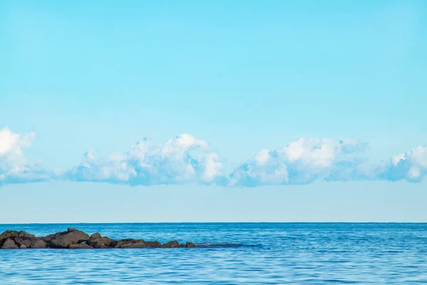 The beach of city of Pescara, Abruzzo, Italy — Stock Photo, Image